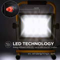 Luz de trabajo LED de electrodos plegable portátil al aire libre
